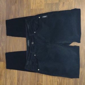 Silver Aiko Skinny velvet jeans